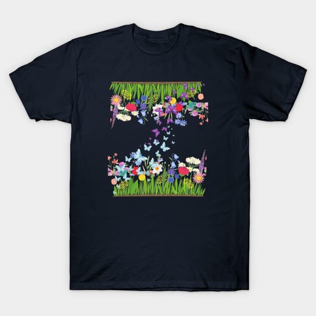 Floral Spring T-Shirt by AlmostMaybeNever